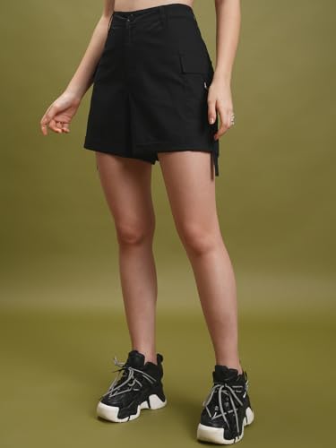 Image of Tokyo Talkies Women's Regular Fit Regular Shorts | Women Casual Shorts