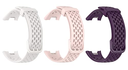 [SHEAWA] Xiaomi Smart Band 7 Pro�p�o���h �����o���h 3�_�Z�b�g �x���g �ʋC���ɗD�� �ւ��o���h �V���R���o���h �����x���g �A�N�Z�T���[ (�z���C�g+�s���N+�p�[�v��)