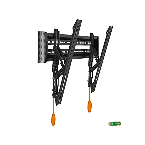 Soporte de pared para TV para la mayoría de televisores de 40 a 65 pulgadas, soporte de pared inclinable con VESA de hasta 600 x 400 mm, peso de hasta 36,4 kg, fácil instalación, diseño resistente