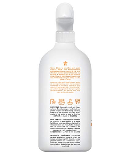 Attitude Nature +, Hypoallergenic Daily Shower & Tile Cleaner, Citrus Zest, 27.1 Fluid Ounce (10380) #TOP4