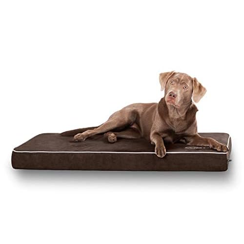 Knuffelwuff Hundematte Maui Schaumstoff Größe XXL, 100 x 65 cm, braun