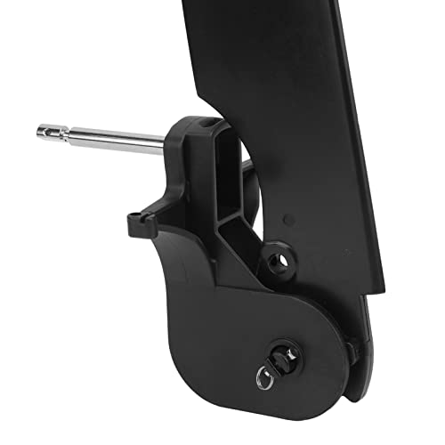 Kayak Rudder, Canoe Boat Rudder, Fishing Watercraft Canoe Boat Rudder, Replacement Parts Foot Control Steering System Kayak Accessories with Control Line Kit for Angling Boat (80mm pin)