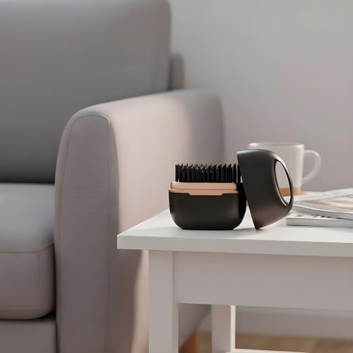 Brosse de lissage rechargeable avec chauffage rapide et compact