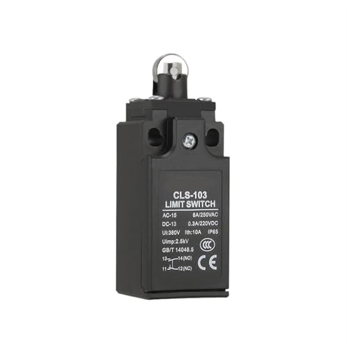 Interruptor de fin de carrera CLS-103 de 10A para control de automatización industrial