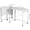Speciale scrivania Pieghevole con Ruote Girevoli a 360° Tavolo Pieghevole Scrivanie per Coputer