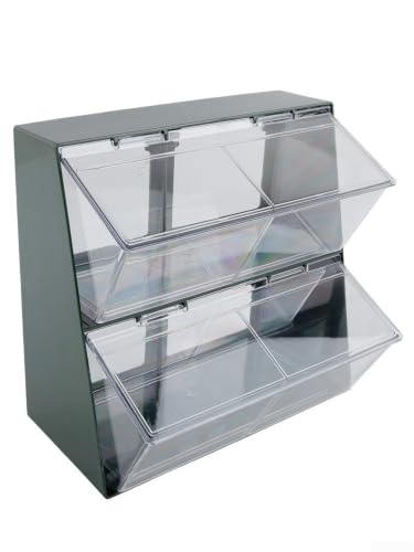 Organizador bolsas té plástico para cocina pequeña y ordenada 7