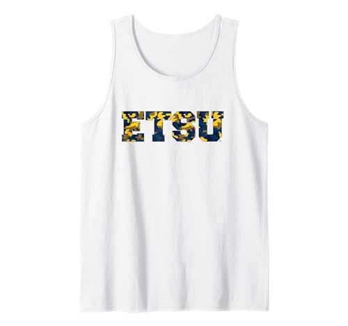 East Tennessee State ETSU Buccaneers Camo Tank Top