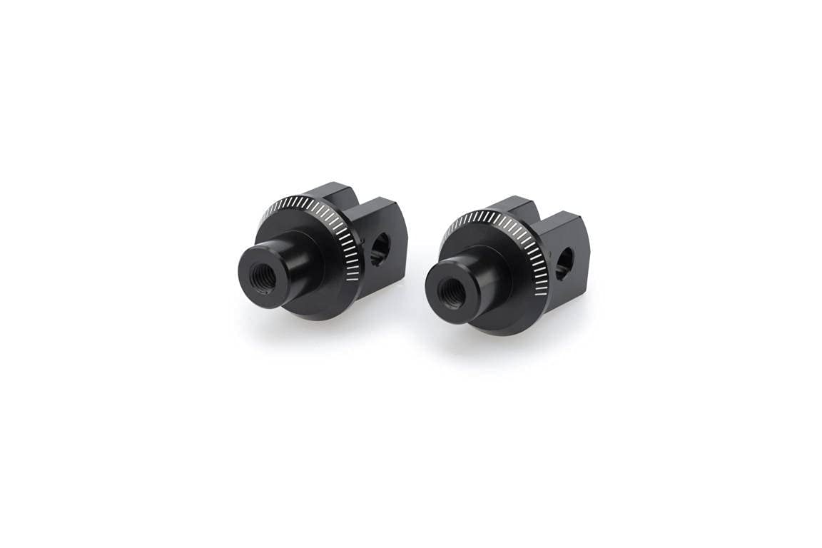 Puig Footpeg Adaptors Rider | Black | Yamaha XSR 125 2021>Current
