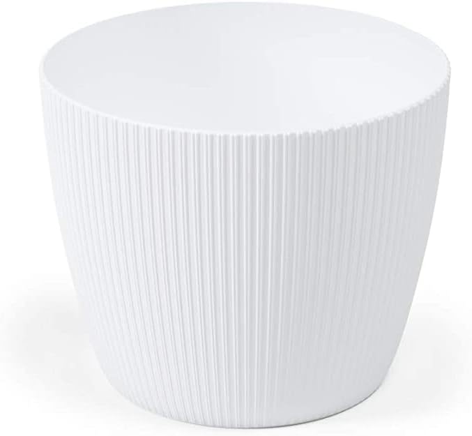 5 of Flowerpot Herb Plant Flower pot Magnolia Jumper | Ø 13,5 cm | Windowsill Holder Balcony Garden Container | Organizer box decor | Mix! Match! Play! (White)