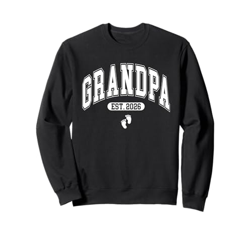 Grandpa Est. 2026 Sweatshirt gift idea