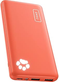 INIU Power Bank, najsmuklejsza i najlżejsza przenośna ładowarka 10000 mAh, 15 W, wysoka prędkość (wejście USB C i wyjście), PowerBank Triple 3A zestaw baterii do telefonu iPhone 14 13 12 11 X Pro Max Samsung iPad