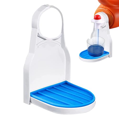 Dispensador para detergente para la ropa, portagotas para la colada, portavasos para colada Suavizante flexible y cómodo recogegotas para detergente para evitar el desorden y las fugas y estación de