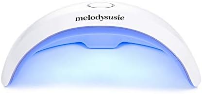 MelodySusie Portable UV LED Nail Lamp for Nail Strips, Mini Pocket UV Light for Gel Nails, Gel x Lamp with 2 Timers for Fast Curing Gel Nail Art, Handheld USB UV Nail Dryer