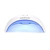 UV-LED-Nail-Lamp-Melodysusie-Nail-Light-Portable-LED-Nail-Lamp-for-Gel-Polish-Nail-lamp-for-Acrylic-and-Gel-Suitable-for-Travel-Home-School-Office-White MelodySusie Portable UV LED Nail Lamp for Semi Cured Gel Nail Strips, Art04 6W Mini UV Light with 2 Timers (45s/60s) for Gel Nails, Stickers and Strips