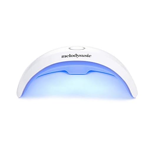 UV LED Nail Lamp, Melodysusie Mini Pocket UV Lamp for Gel Nails, Portable Gel Nail Light for Fast Curing with 2 Timers, Manicure Nail Dryer for Home Travel DIY Nail Art