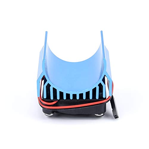 Rc Brushless Motor Heatsink With Cooling Fan 540 3650 3660 3670 Motor Heat Sink Cover Rc Parts For Remote Control Rc Car Truck Buggy Crawler #TOP7