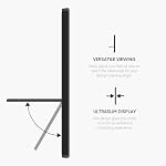 15.6 Inch Portable Monitor FHD 1080P USB-C HDMI Ultra-Slim Travel with Kickstand, for Laptop, PC, Mac Phone, PS, Xbox, Swich IPS Ultra-Thin Zero Frame Gaming Monitor