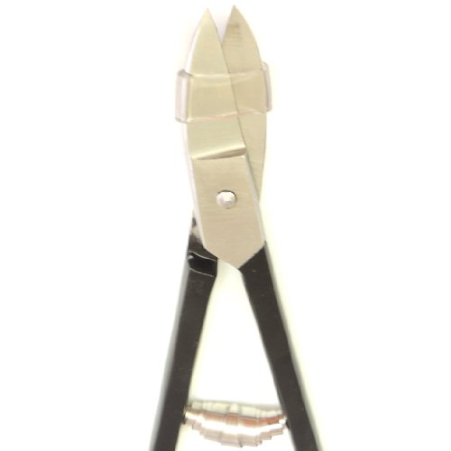 Mazbot French Style Straight Metal Shears with Spring - Thumbnail 3