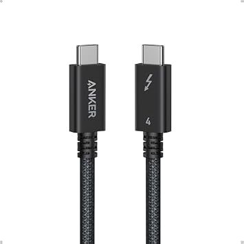 Anker Prime Charging Docking Station, 14-Port with 160W Max Output and Built-In GaN AC-DC Power, 10Gbps Data Transfers & Thunderbolt 4 Cable (3.3 ft,240W,40Gbps)