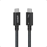 Anker Prime Thunderbolt 4 Cable, 3.3ft USB-C to...