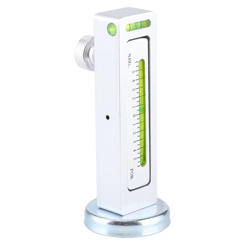 Adjustable Magnetic Gauge Tool, Universal Car Truck Wheel Alignment, Camber Castor Measurement - Easy Operation, Durable Aluminum Construction, Automotive Repair Use