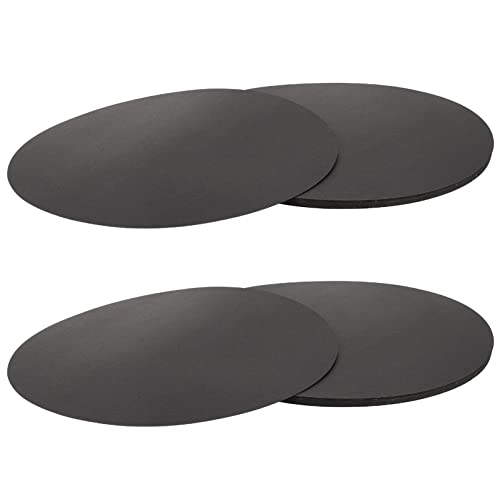 Papier art noir rond VILLCASE 50 pcs pour dessin enfant