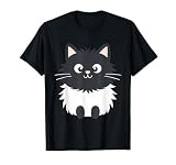 Minimaliste chat Norvégien mignon simple chat Norvégien T-Shirt