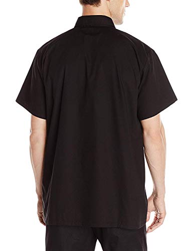Chef Code Men's Kitchen Basic Cook Shirt, Black, Medium - Thumbnail 2