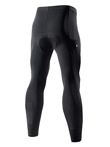 Santic Men's Bike Pants Long 4D Padded Cycling Tights Leggings Outdoor Riding Bicycle Pants #TOP1