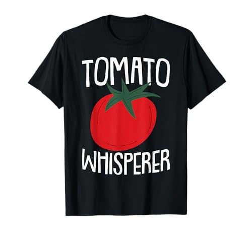 Tomato Whisperer Fathers Day Gardening Dad-dy Dada Gardener T-Shirt