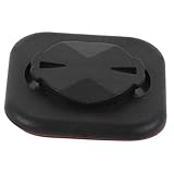 Kisangel Soporte para Bicicleta Cesta Scooter apretones Soporte para teléfono Soporte de Montaje para teléfono Etiqueta engomada del teléfono portátil Soporte de Bicicleta el plastico Black