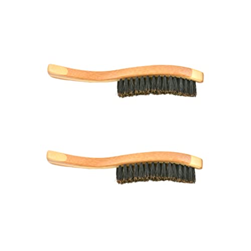 BIUDECO Beard Shaving Styling Kit Long Handle Brush Boar Bristle Bamboo Handle Perfect Present for Men