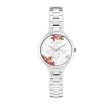 Oui&me Orologio Donna, Solo tempo, Analogico, 30 mm, Collezione JOLIE, Fiori, Ape - ME010433