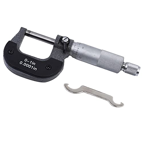 TINVHY 0-1 in Precision Outside Micrometer W/Box, Accuracy 0.0001 in, Professional Grade Precision Machinist Tool by TINVHY - Image 6