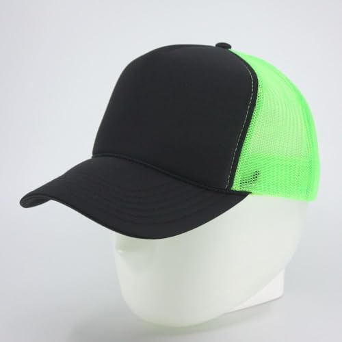 Image of The Vintage Year High Crown Foam Mesh Camouflage Trucker Hat Baseball Cap
