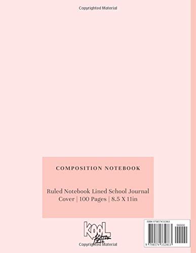 Everybody Needs Somebody To Hug. Hug Me: Lined Composition Notebook, Large (8.5 x 11 inches), 100 Pages - Image 2