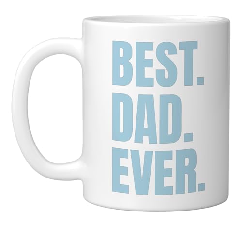 Greatest Father - Best Dad Ever Ceramic Mug, White by United Labels - Used condition - US$14.76