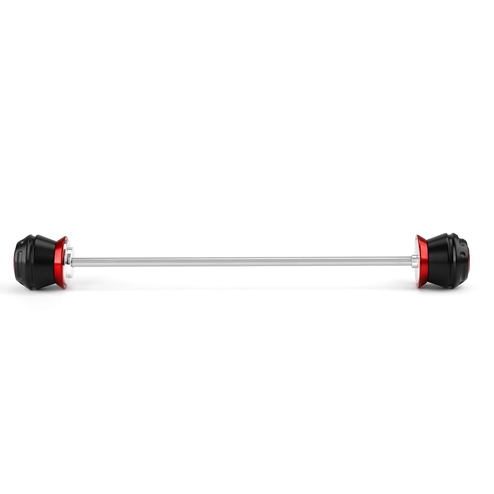 Modeer Protezione anteriore dell'asse per Kawasaki Z650 Z900/RS 2017~2023 Z750 2009-2014 Z800 2013-2015 Protezione per forcella anteriore (z900-rosso)