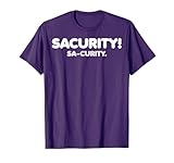 Girls Bon Qui Qui Security Sacurity T-Shirt