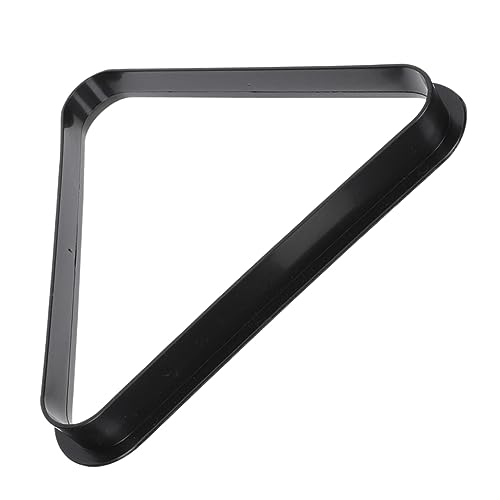 VANZACK Mini Billiard Rack Retro Style Triangle Billiard Frame for Pool Table Sturdy Plastic Pool Balls Holder