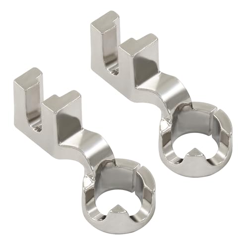 2 Piezas Pie Regla Zurcido Bajo Compatible Singer 1/4 pulg miniatura 5