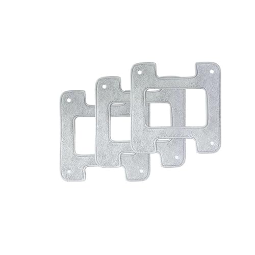 vrhymyfl Paño de Limpieza detergente for Vidrio Compatible con HOBOT 2S 298 188 388 Accesorios for Robot de Limpieza de Vidrio (Color : Dark Grey)