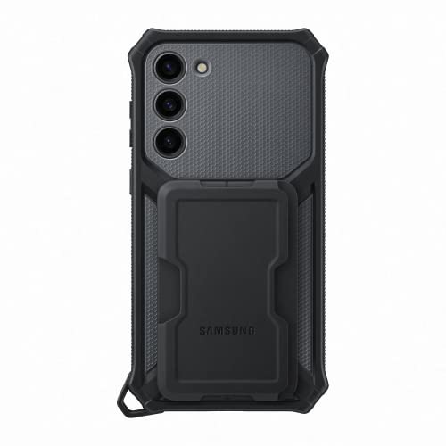 Samsung Sam Silicone Grip Case f. Galaxy S23+ BK Black