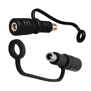 ZBIianxer Adaptateur d ' Alimentation de Stockage d ' énergie, 2 pièces, Prise avec Corde antichute épaissie 5.5x2.1mm Femelle à 8020 mâle, tête de convertisseurs générateurs solaires