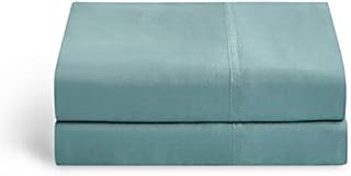 YnM Bamboo Bed Sheet Set, 400TC Fabric with 2 Pillowcases and Flat Sheet, Deep Pocket Fit 35cm, Cooling and Silky-Soft Feel, Sweat Wicking, 4 Piece