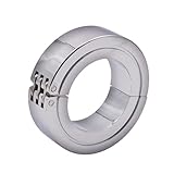 Stainless Steel Fixed Training Ring, Men's Stretching Exercise Workout Accessory (USF73) (M)