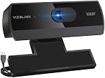 1080P Webcam with Built-in Microphone, 75° FOV Web Cam, Privacy Cover, Noise Cancellation, Plug & Play Web Camera for Computer, USB Webcam for Pc, Laptop, Desktop, Mac
