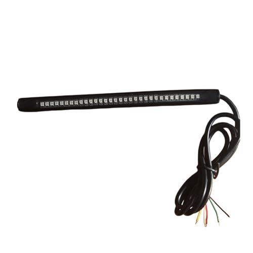 Feu arrière moto LED rouge jaune pour Bobber et Scrambler