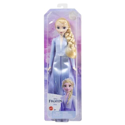 Mattel Disney Frozen Toys, Elsa Fashion Doll & Accessory with Signature Look, Inspired by Disney Frozen 2