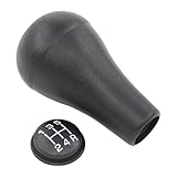 ApplianPar 5 Speed Manual Transmission Shift Knob with Insert for Dakota Durango Cherokee TJ Wrangler Ram 1500 2500 3500 4500 5500 Raider